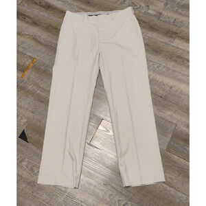 PGA TOUR Men's Comfort Stretch Flat Front Ultimate Pant. Khaki Golf size 34x32